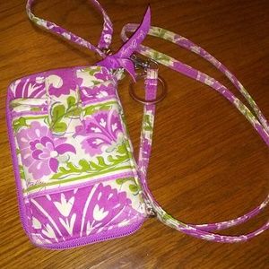 Vera Bradley wristlet/lanyard